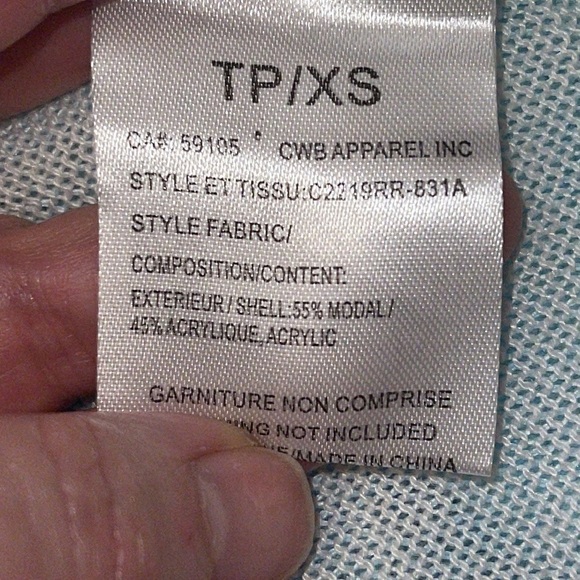 Charming Charlie Modal Liquid Knit Lightweight Top Sz. XS - Picture 15 of 16